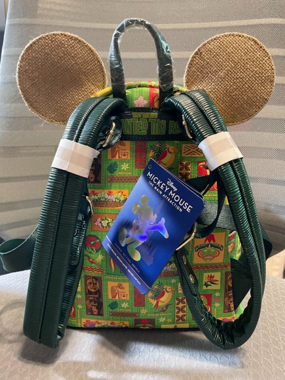 Loungefly Disney Main Attraction Tiki Room Mini Backpack NEW - Picture 2 of 5